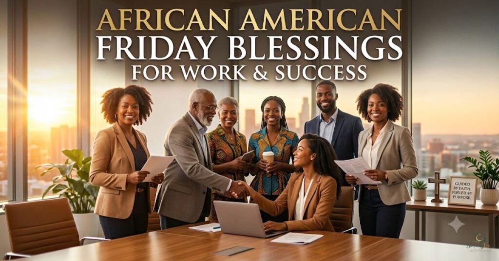 african american friday blessings for work and success