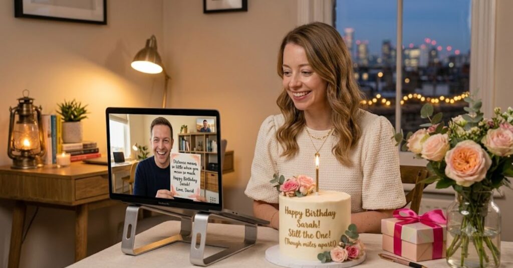 birthday wishes for wife in a long distance marriage
