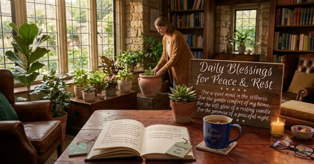 daily blessings for peace and rest