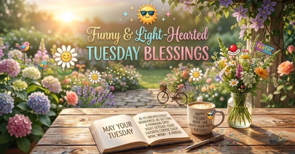 funny and light hearted tuesday blessings