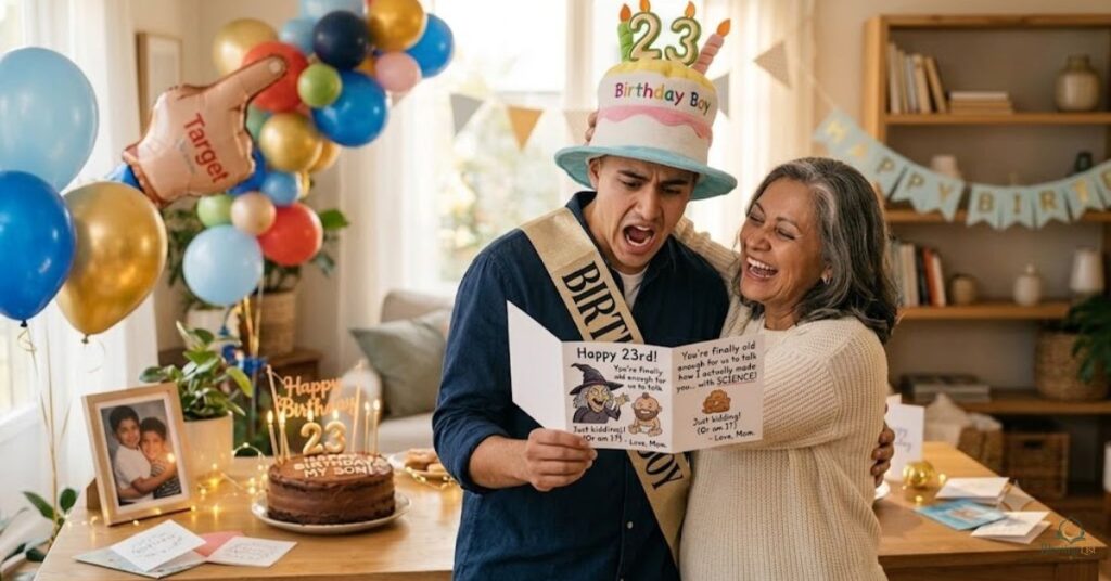 funny birthday wishes for son from mom