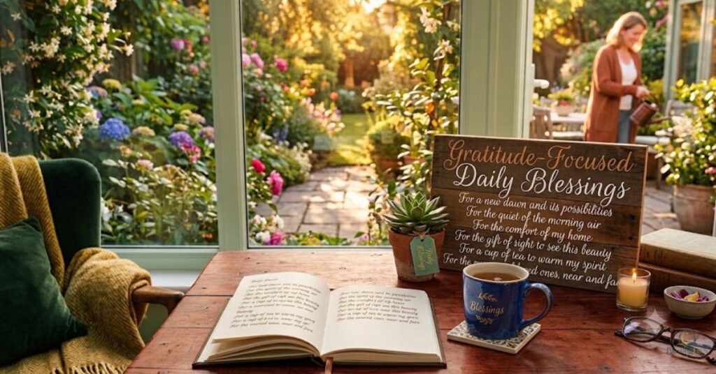 gratitude focused daily blessings