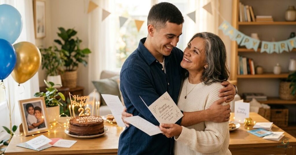 heartfelt birthday wishes for son from mom