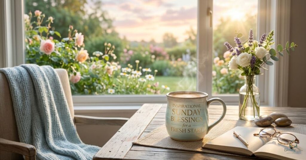 inspirational sunday blessings for a fresh start