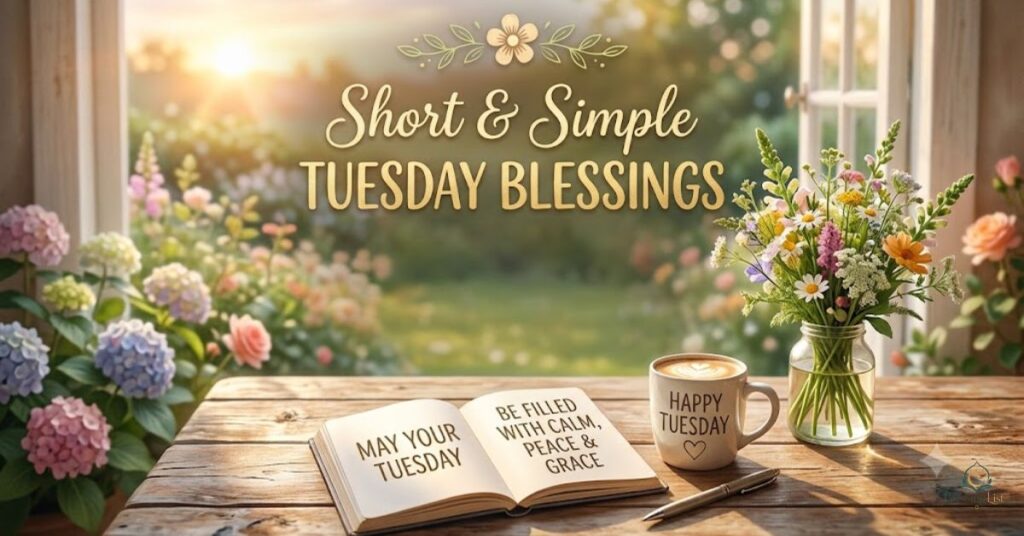 short and simple tuesday blessings