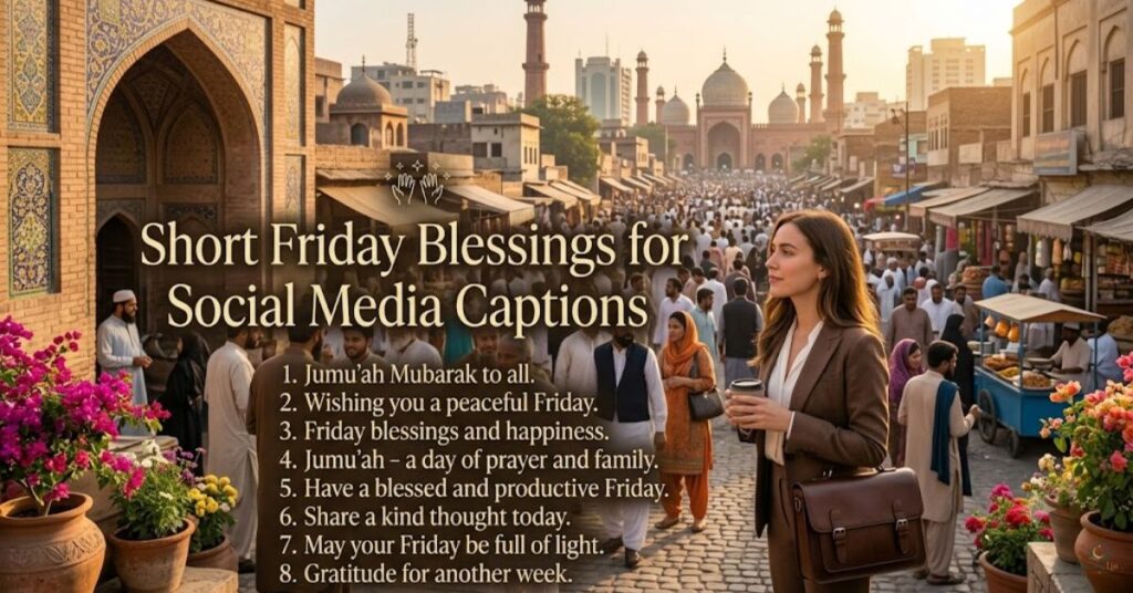 short friday blessings for social media captions
