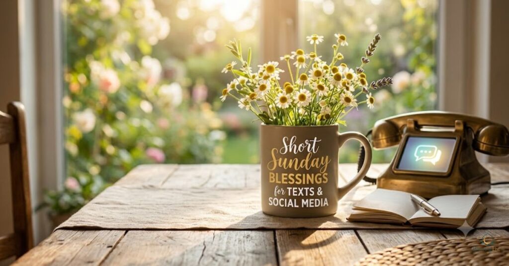 short sunday blessings for texts and social media