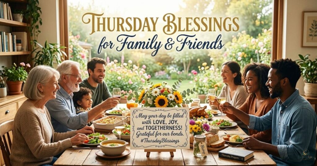 thursday blessings for family and friends