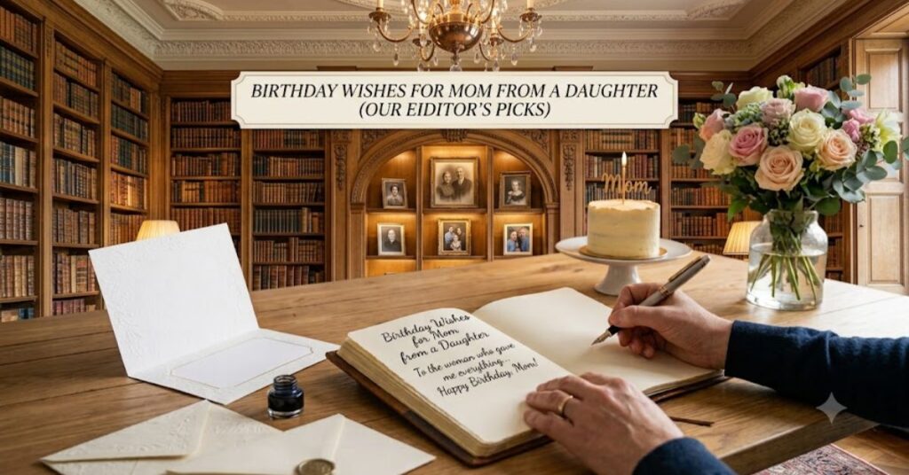 birthday wishes for mom from a daughter