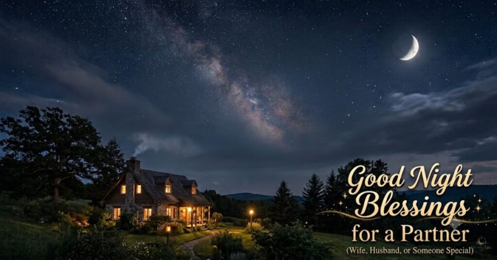 good night blessings for a partner wife husband or someone special