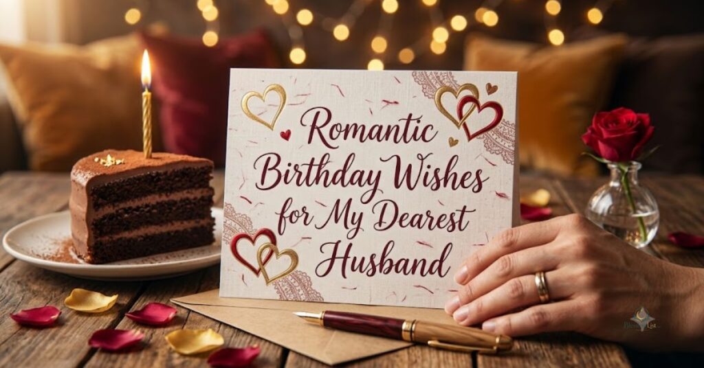 romantic birthday wishes for husband