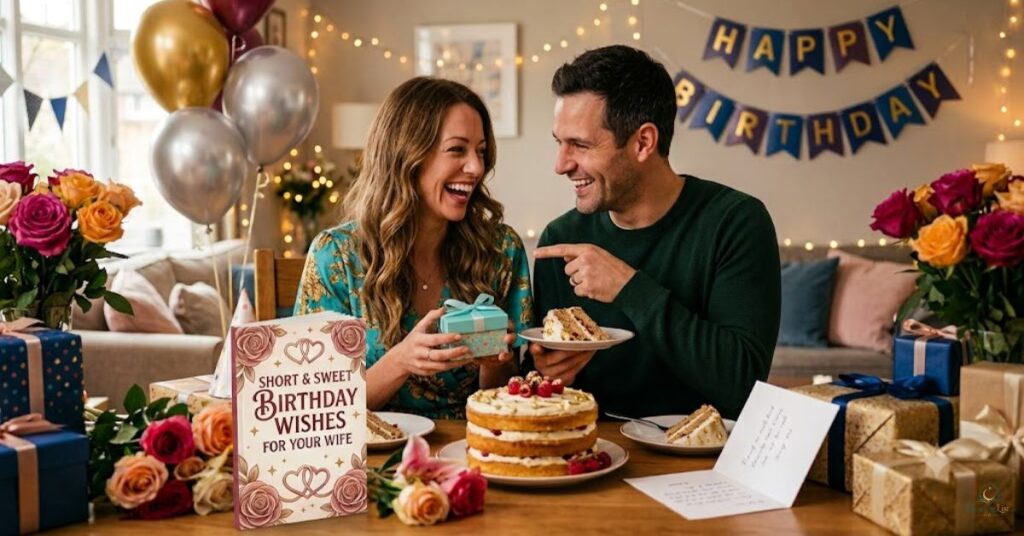 short and sweet birthday wishes for your wife